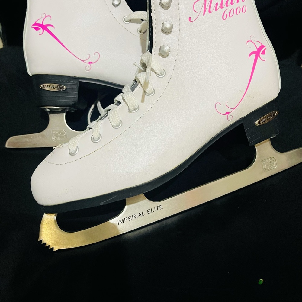 White ice skate milan 6000 / lake placid